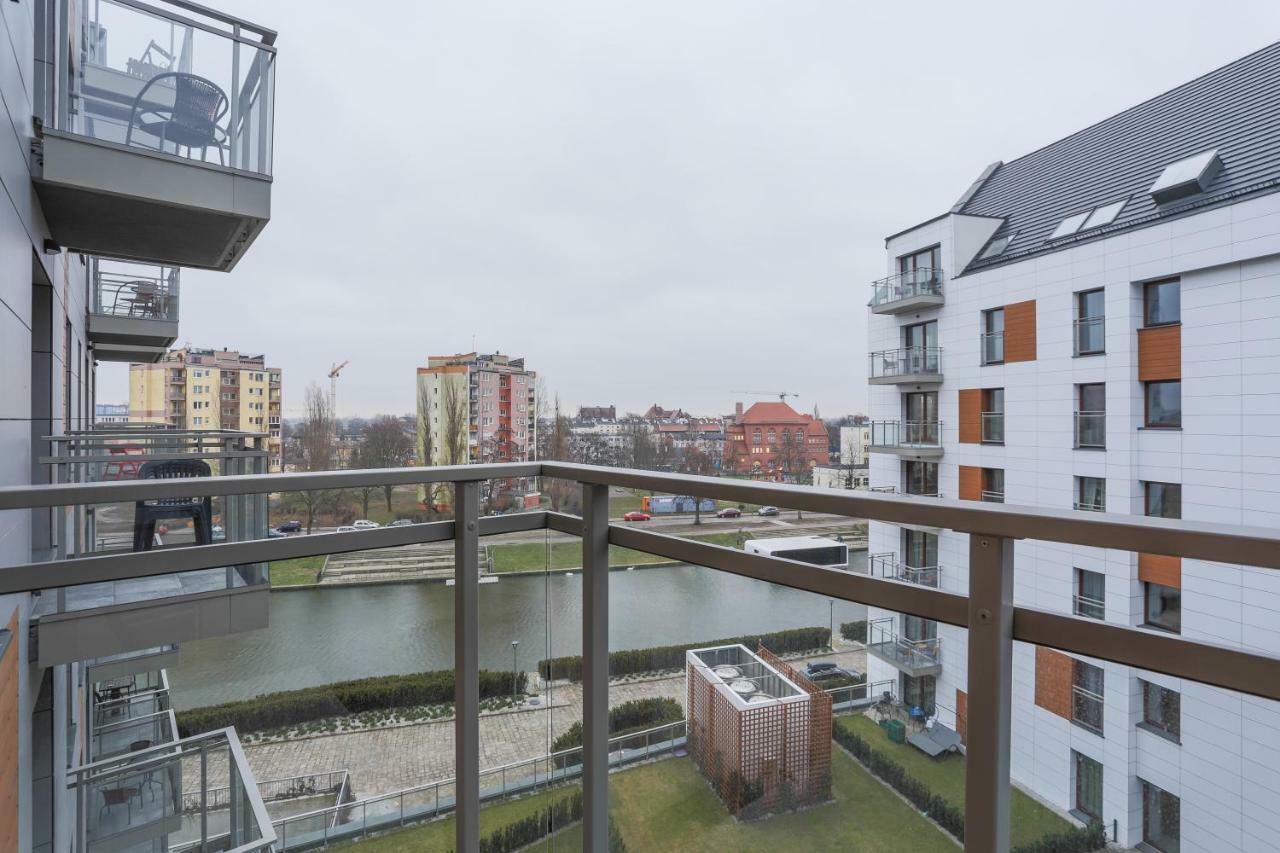 Apartament Z Widokiem Na Rzeke Gdansk Stare Miasto Exterior foto